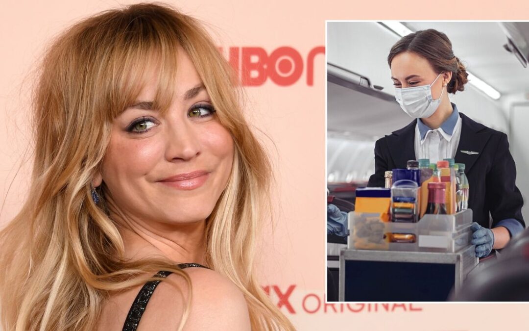 Kaley Cuoco calls on cabin crew to receive tips while flying